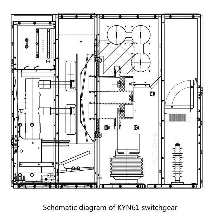 KYN61-40.5 21.6KV Switch Board Electrical